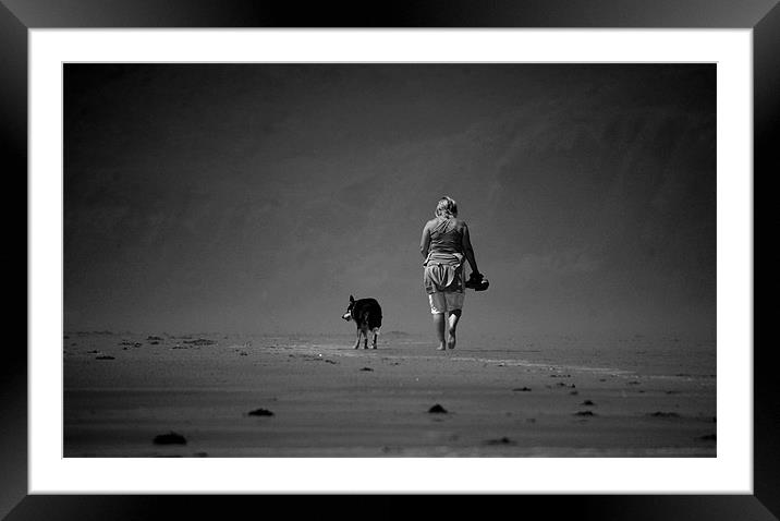 Long Way Home Framed Mounted Print by Mark Robson