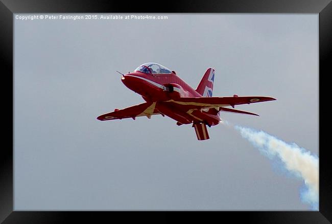 Syncro Pass Framed Print by Peter Farrington