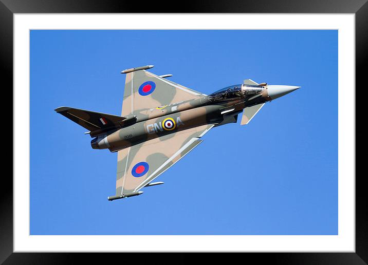  Synchro pair Typhoon Framed Mounted Print by Oxon Images