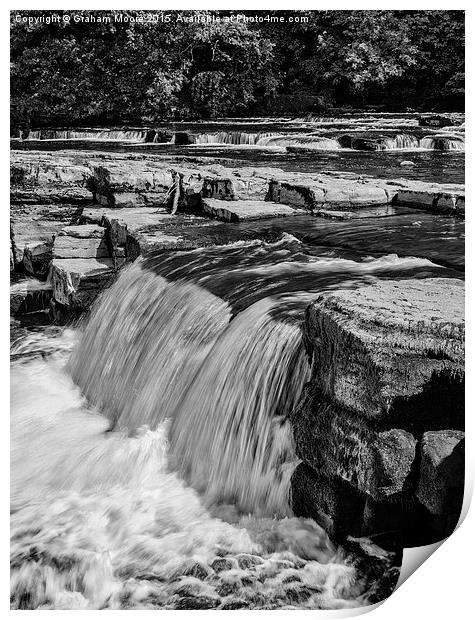 Richmond Falls Print by Graham Moore