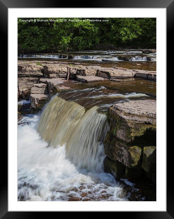 Richmond Falls Framed Mounted Print by Graham Moore