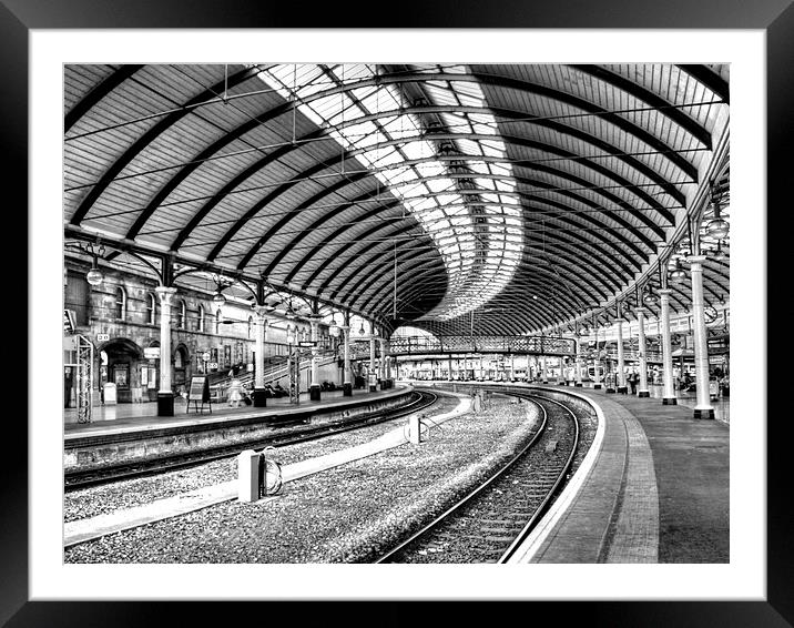  Central Station Framed Mounted Print by Alexander Perry