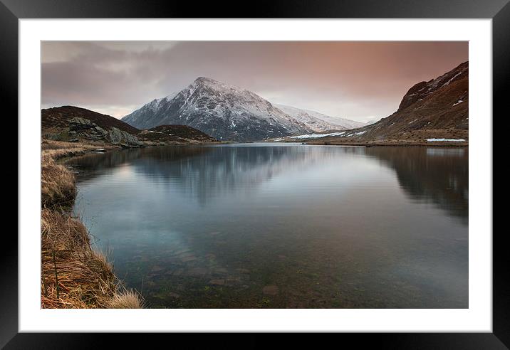  Llyn Idwal Framed Mounted Print by Rory Trappe