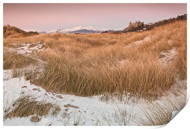 Harlech castle Print by Rory Trappe