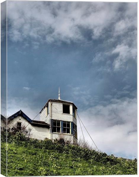  Watch House, Tynemouth Canvas Print by Alexander Perry