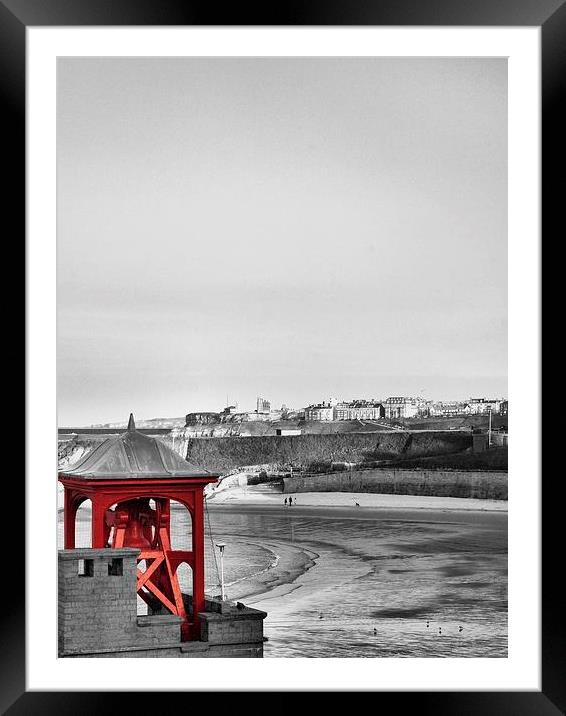  Cullercoats Bay Framed Mounted Print by Alexander Perry