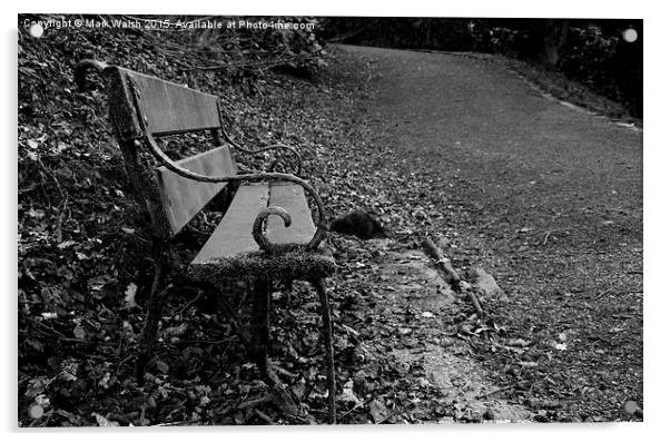 Take a seat Acrylic by Mark Walsh