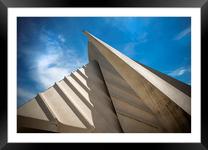  Sun Dial Framed Mounted Print by David Hare