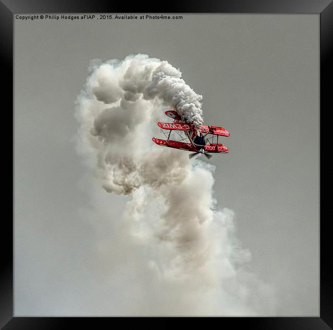 Pitts Special S-2S Framed Print by Philip Hodges aFIAP ,