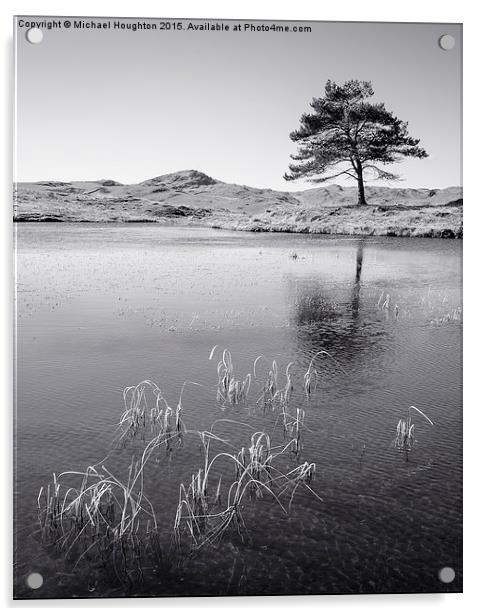 Kelly Hall Tarn Acrylic by Michael Houghton