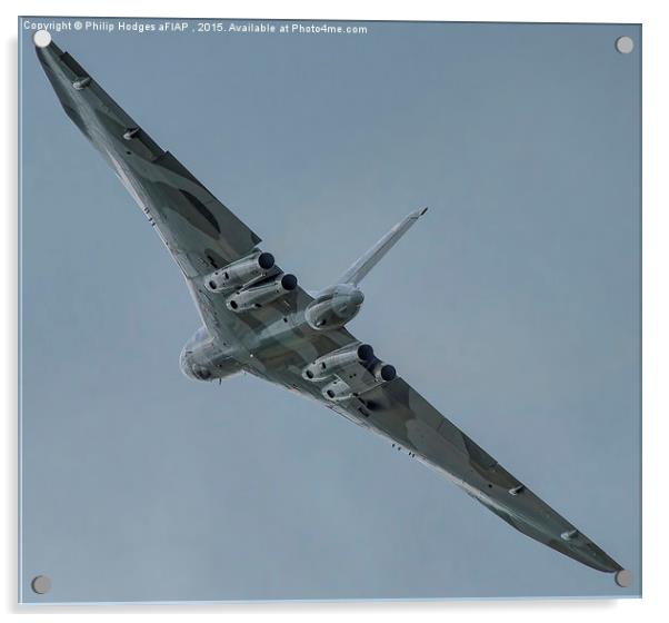 Vulcan B2 XH558 (6) Acrylic by Philip Hodges aFIAP ,