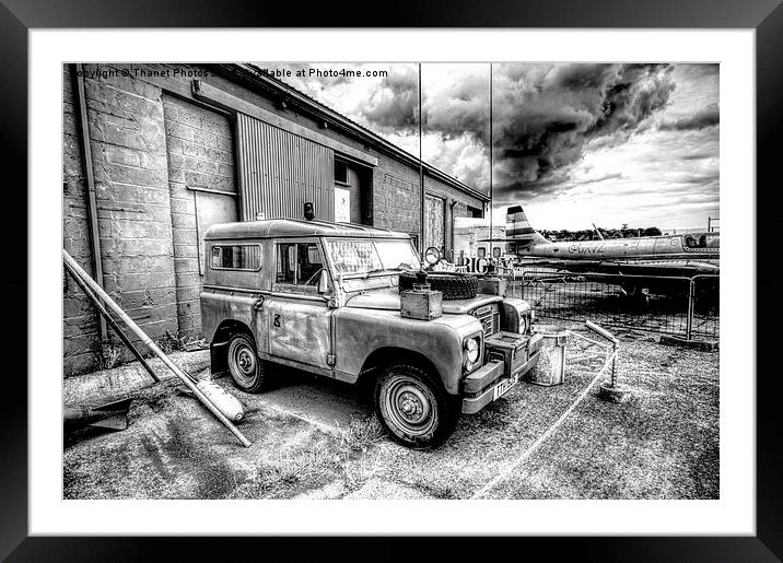  Land rover Framed Mounted Print by Thanet Photos