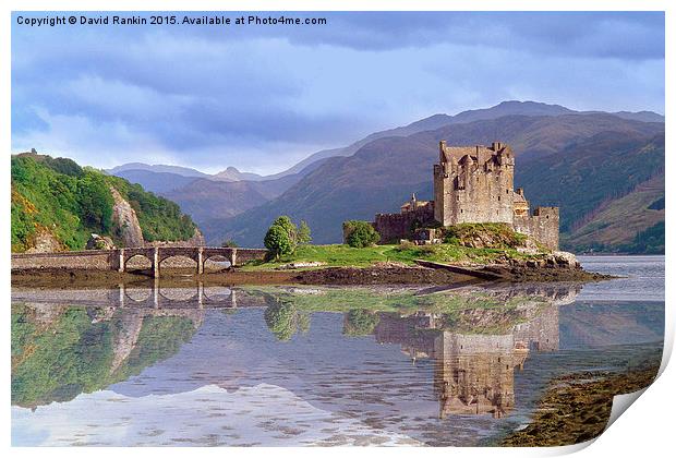  Eilean Donan Castle , the Highlands , Scotland Print by Photogold Prints