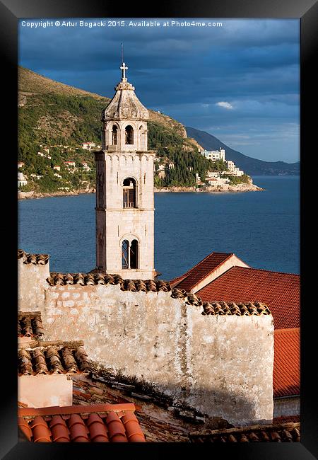Dubrovnik in Croatia Framed Print by Artur Bogacki