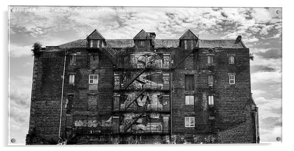 Glasgow Building Acrylic by Jason Tait