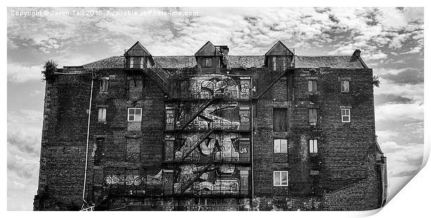 Glasgow Building Print by Jason Tait