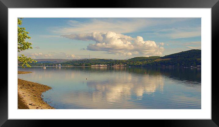  Calm Waters Framed Mounted Print by Ros Ambrose