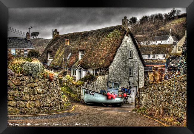 Cadgwith Framed Print by allen martin