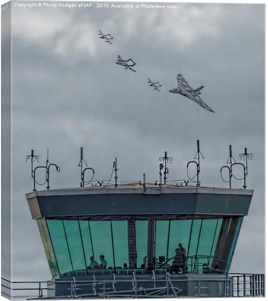  Formation Flypast (1) Canvas Print by Philip Hodges aFIAP ,