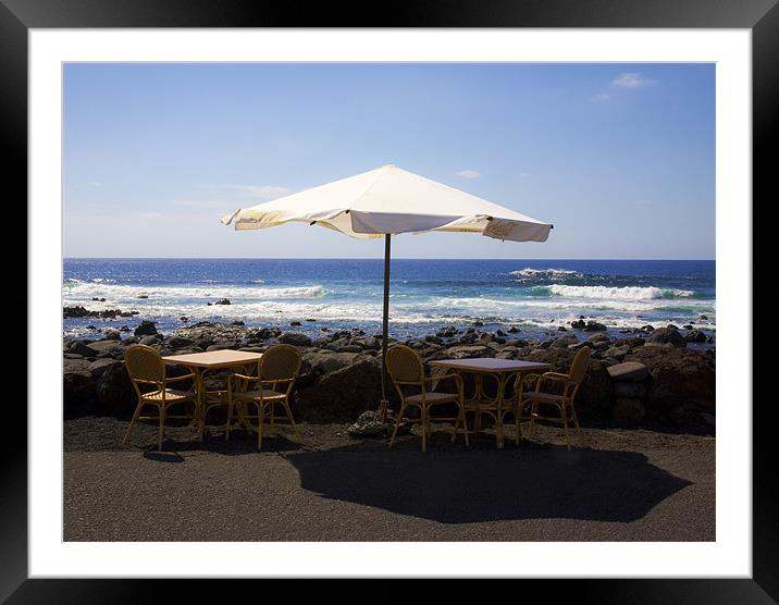Sun or Shade Framed Mounted Print by Mike Gorton