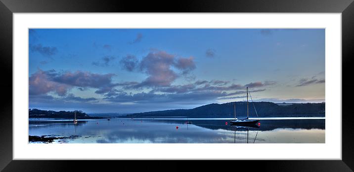 Pembrokeshire Dawn Framed Mounted Print by Mark Robson