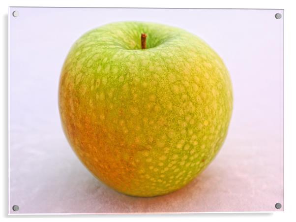 Green Apple Acrylic by Paul Piciu-Horvat