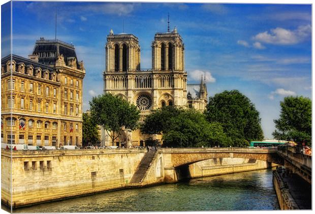 Notre Dame of Paris Canvas Print by Paul Piciu-Horvat