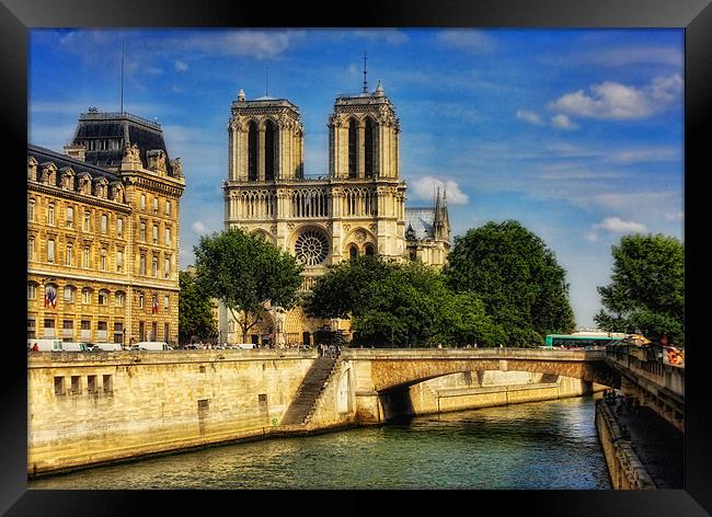 Notre Dame of Paris Framed Print by Paul Piciu-Horvat