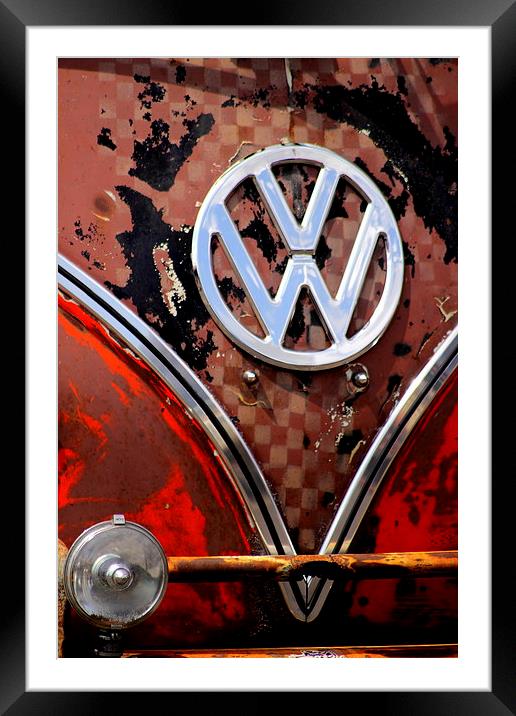  Old Splitty Framed Mounted Print by Tim Bell