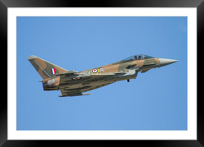 Battle of Britain Typhoon 2 Framed Mounted Print by Oxon Images