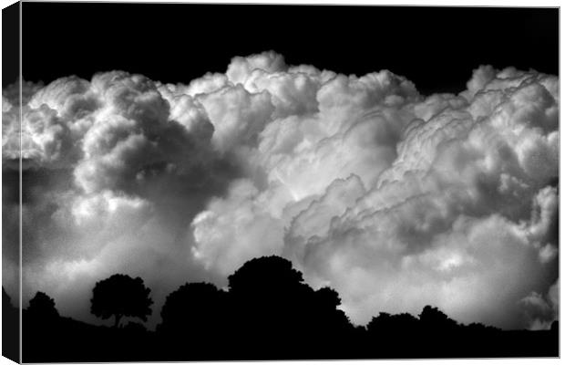 Storm Clouds Canvas Print by Mike Sherman Photog