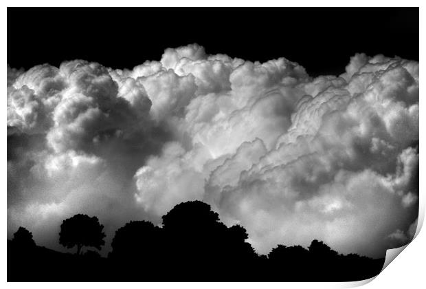 Storm Clouds Print by Mike Sherman Photog