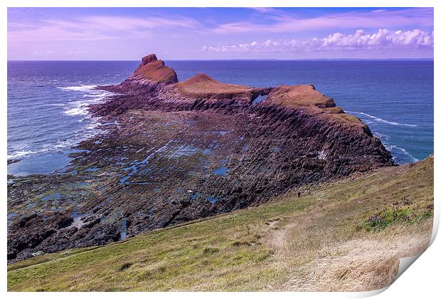  The Worms Head Print by Peter Stuart