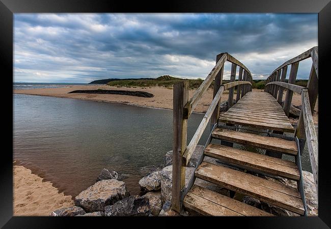 Is it a Bridge too Far Framed Print by Peter Stuart