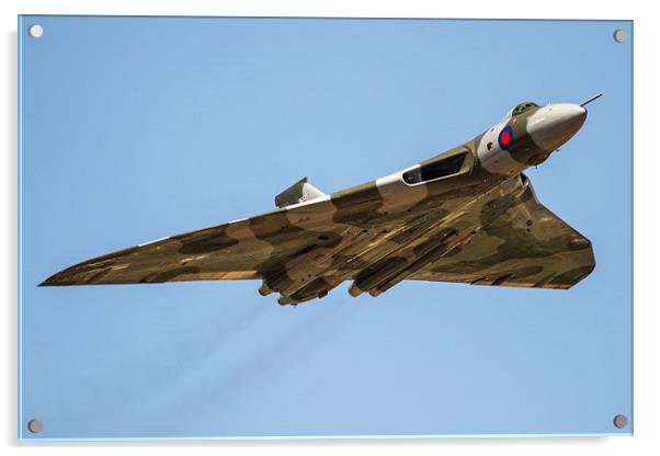 Delta Bomber Vulcan XH558 at RIAT Acrylic by Oxon Images