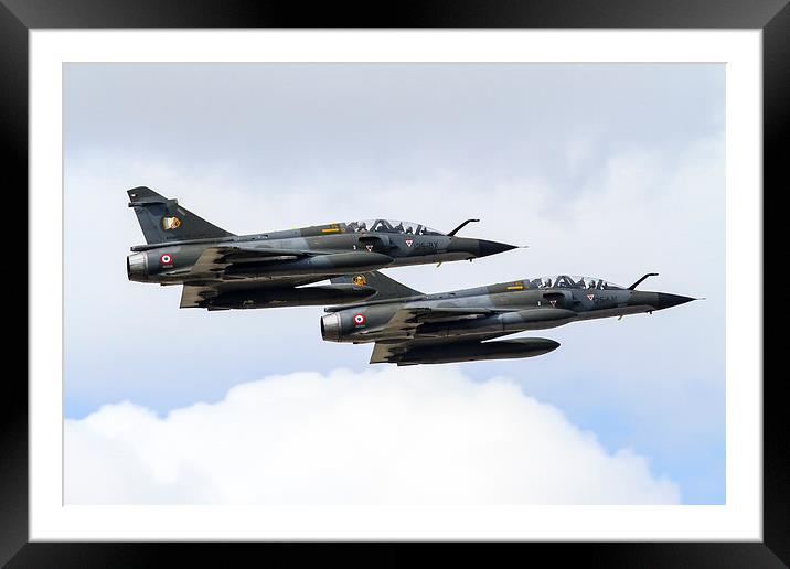  Ramex Delta Mirage 2000N display Team Framed Mounted Print by Oxon Images