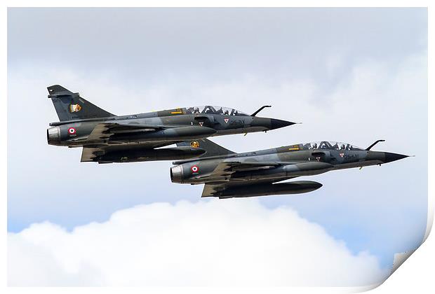  Ramex Delta Mirage 2000N display Team Print by Oxon Images