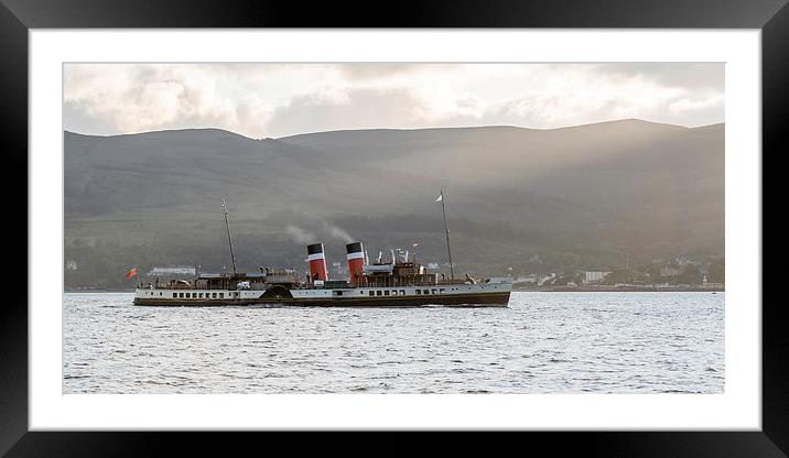 PS Waverley Framed Mounted Print by Sam Smith