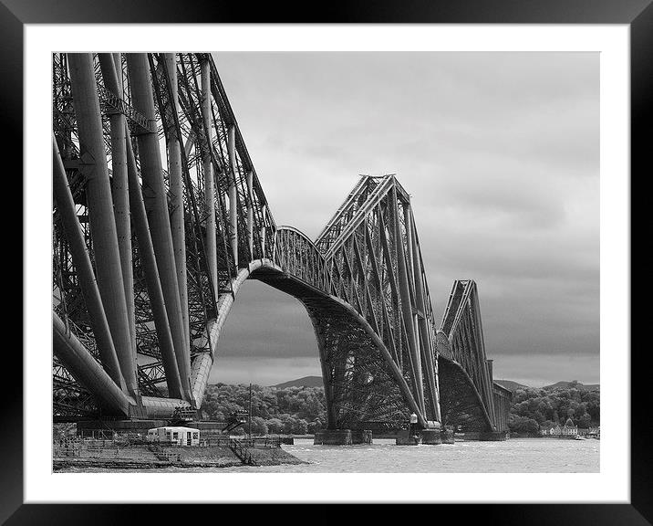 Forth Bridge  Framed Mounted Print by Ros Ambrose
