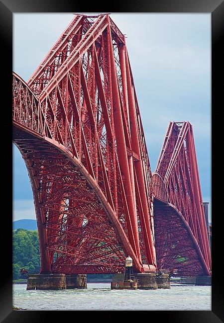  Forth Bridge  Framed Print by Ros Ambrose