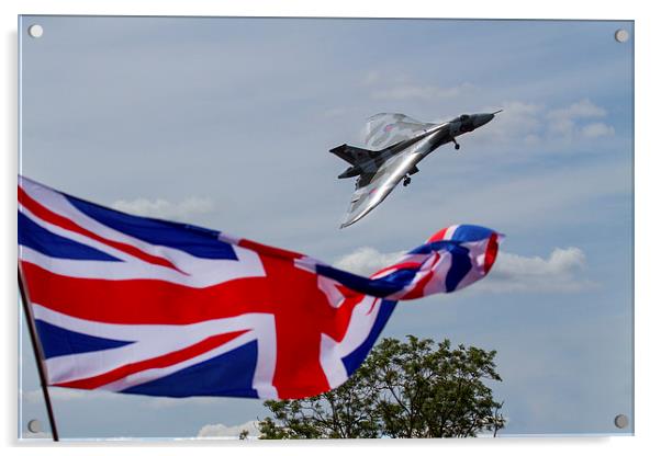  Vulcan XH558 final display at RIAT Acrylic by Oxon Images