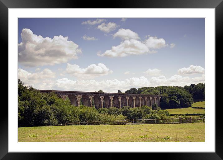  Viaduct at Ty Mawr, North Wales Framed Mounted Print by Andy Heap