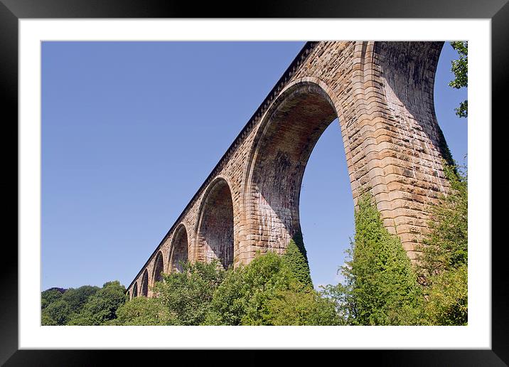  Viaduct at Ty Mawr, North Wales Framed Mounted Print by Andy Heap