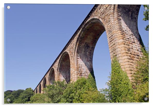  Viaduct at Ty Mawr, North Wales Acrylic by Andy Heap