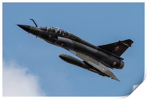 Mirage 2000N Print by J Biggadike