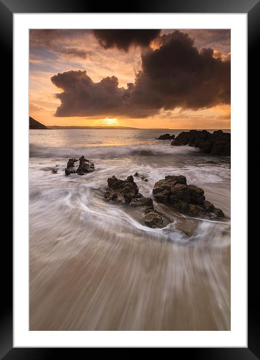   Myrtleville Sunrise 5 Framed Mounted Print by Graham Daly