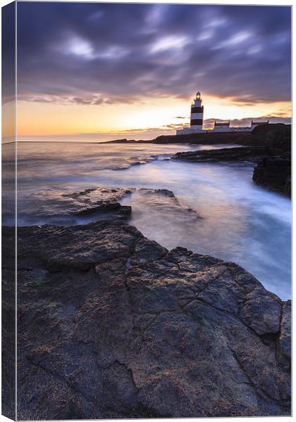  Hook Lighthouse Canvas Print by Graham Daly