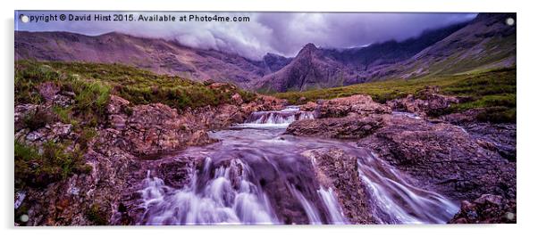  Fairy Pools Acrylic by David Hirst