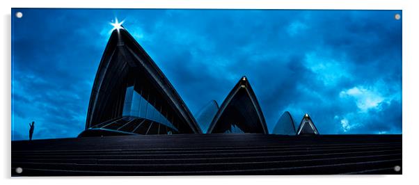  Sydney Operatic Drama Acrylic by peter tachauer