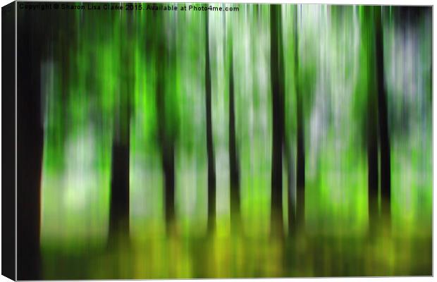  Forest Canvas Print by Sharon Lisa Clarke